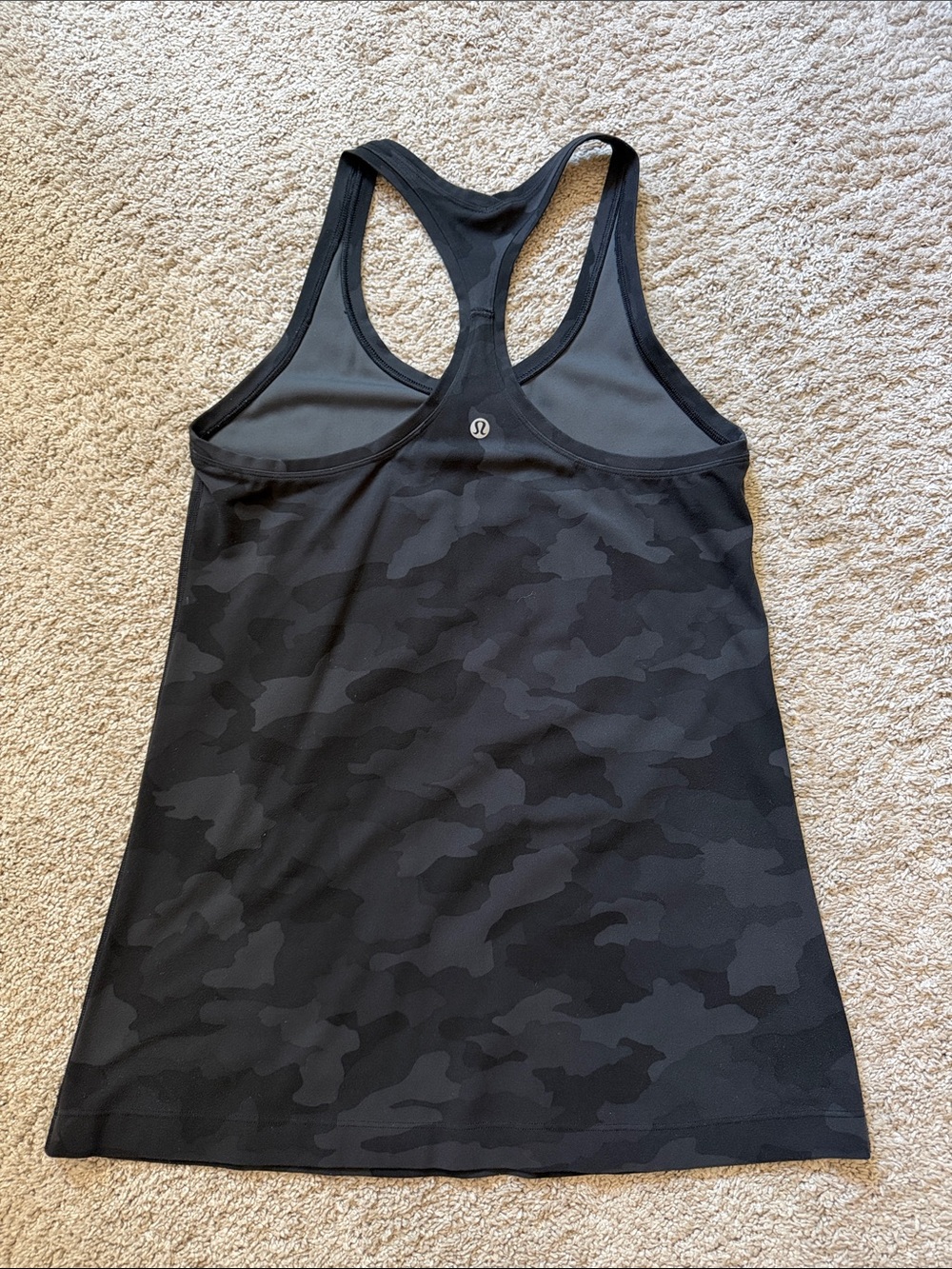 lululemon athletica Black Camo Racerback Tank - Picture 2 of 3